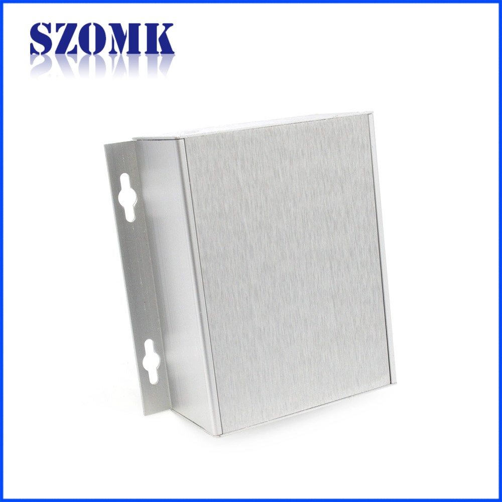 cost saving aluminum controller metal junction enclosure amplifier with heat sink profile size 130*128*52mm