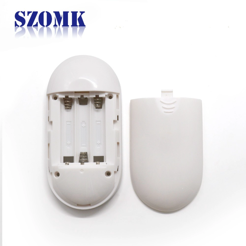 customized plastic LED smart home product remote control enclosure size 114*55*25mm