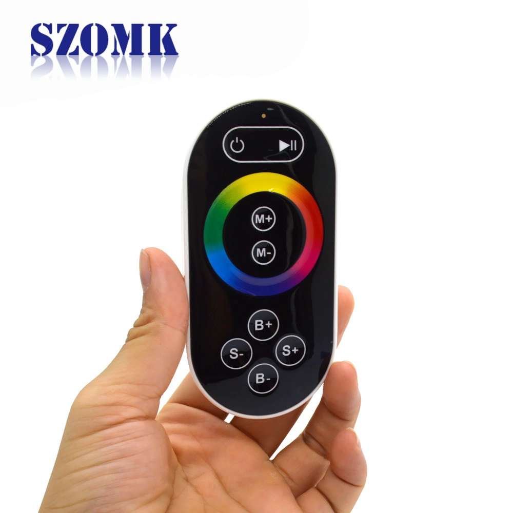 customized plastic LED smart home product remote control enclosure size 114*55*25mm