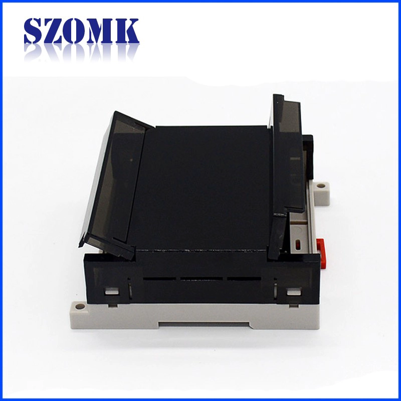 din-schiene fall für elektronische kunststoffgehäuse hersteller AK-DR-24 98 * 98 * 38mm