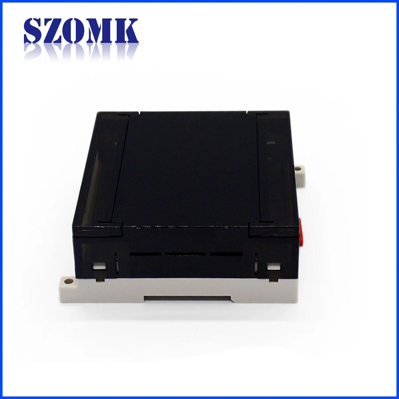 din-schiene fall für elektronische kunststoffgehäuse hersteller AK-DR-24 98 * 98 * 38mm