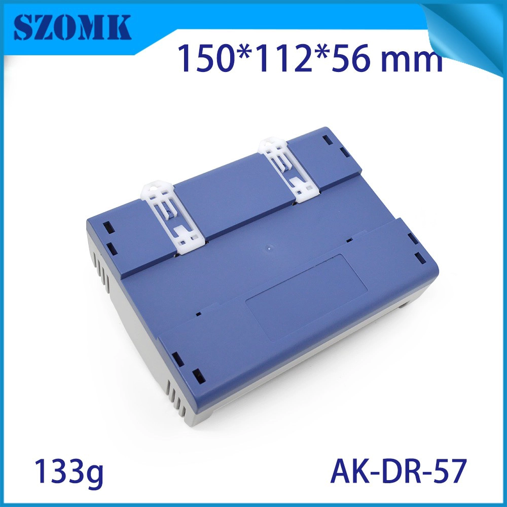 electronic box enclosure din rail enclosure ABS plastic for electronic device 150*112*56 mm