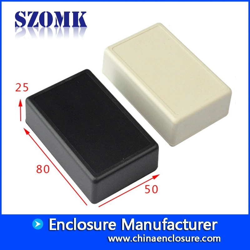 البلاستيك الإلكترونيات الضميمة جديدة من البلاستيك صب AK-S-37 25 * 50 * 80mm