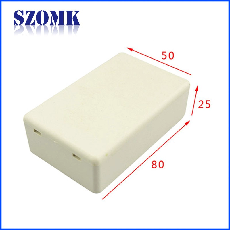 البلاستيك الإلكترونيات الضميمة جديدة من البلاستيك صب AK-S-37 25 * 50 * 80mm