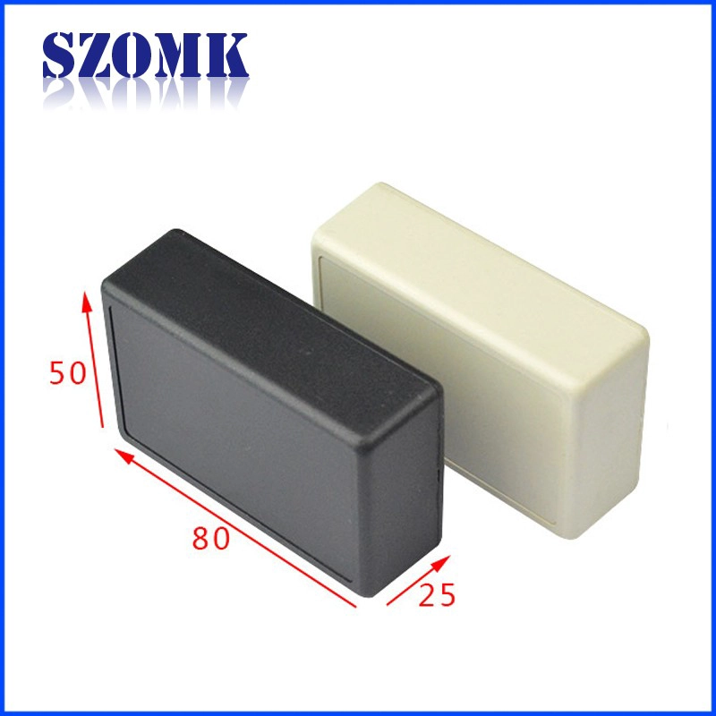 البلاستيك الإلكترونيات الضميمة جديدة من البلاستيك صب AK-S-37 25 * 50 * 80mm