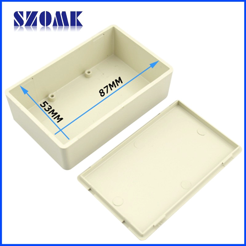 electronics plastic instrument outlet enclosure abs junction boxes AK-S-38