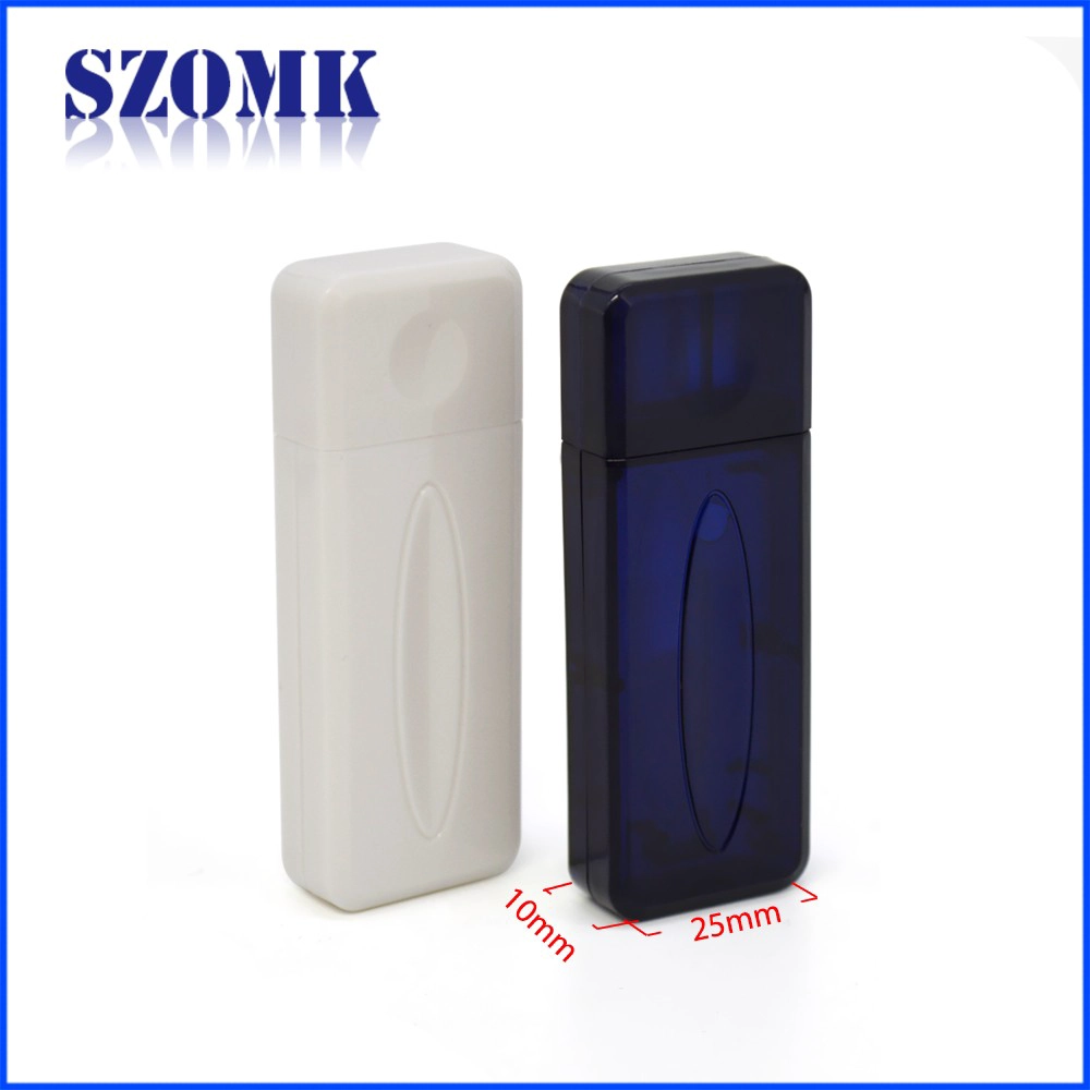 factory price abs plasctic bluetooth receiver case disk enclosure size 67*25*10mm