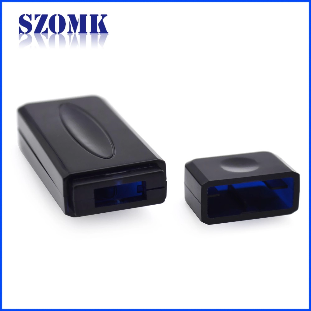 factory price abs plasctic bluetooth receiver case disk enclosure size 67*25*10mm