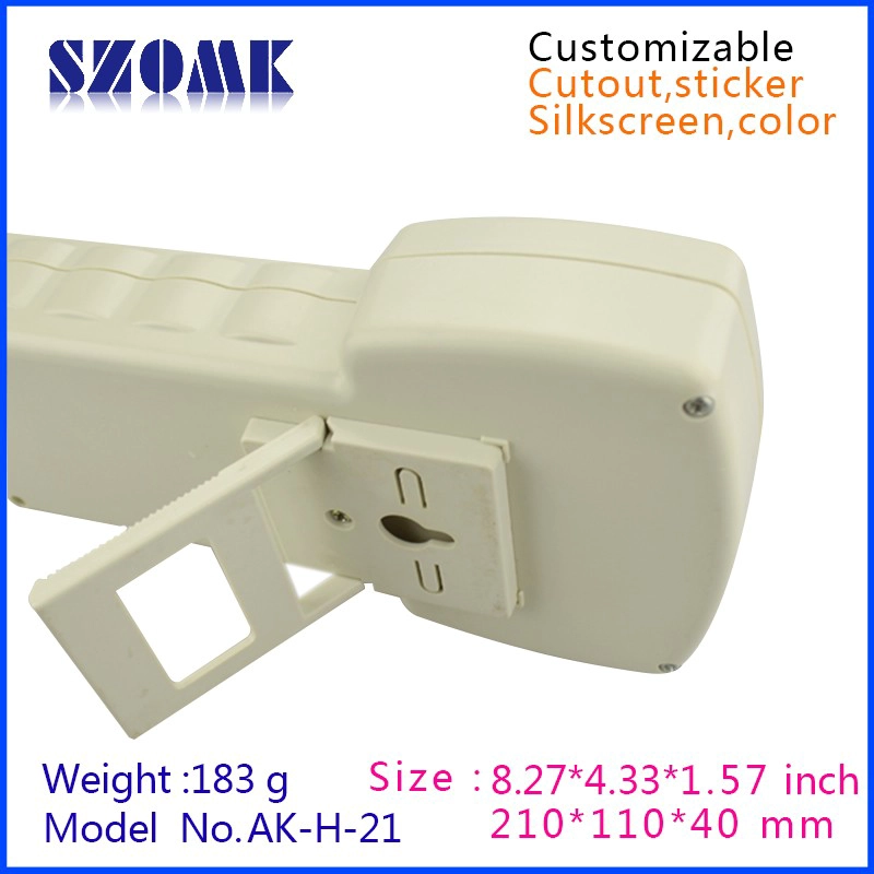 handheld plastic case plastic enclosure for electronic AK-H-21
