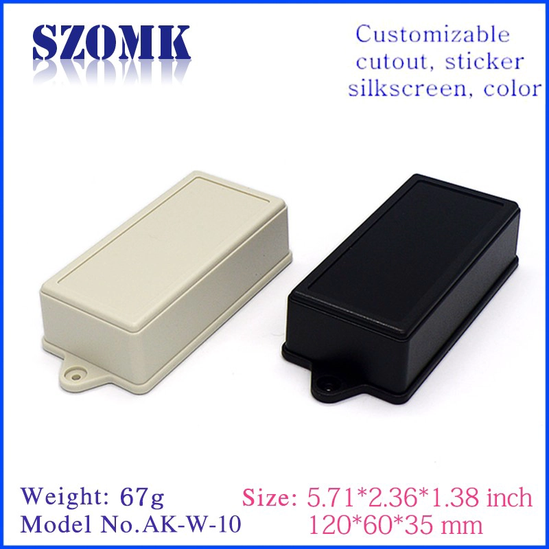 high quality box mounting box abs enclosures for electronics plastic junction box electronic project box 120*60*35mm