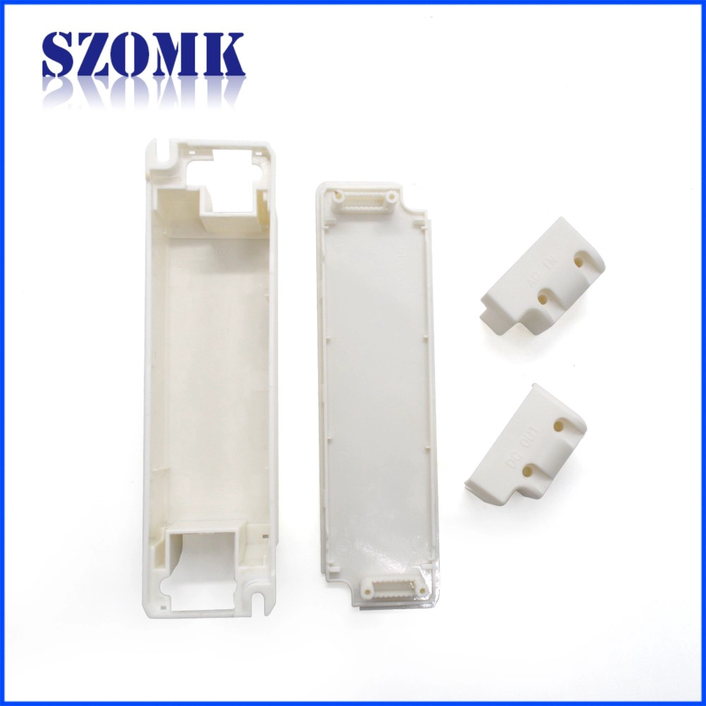 high quality low price led drive plastic enclsoure for electronic AK-55 150*41*30 mm