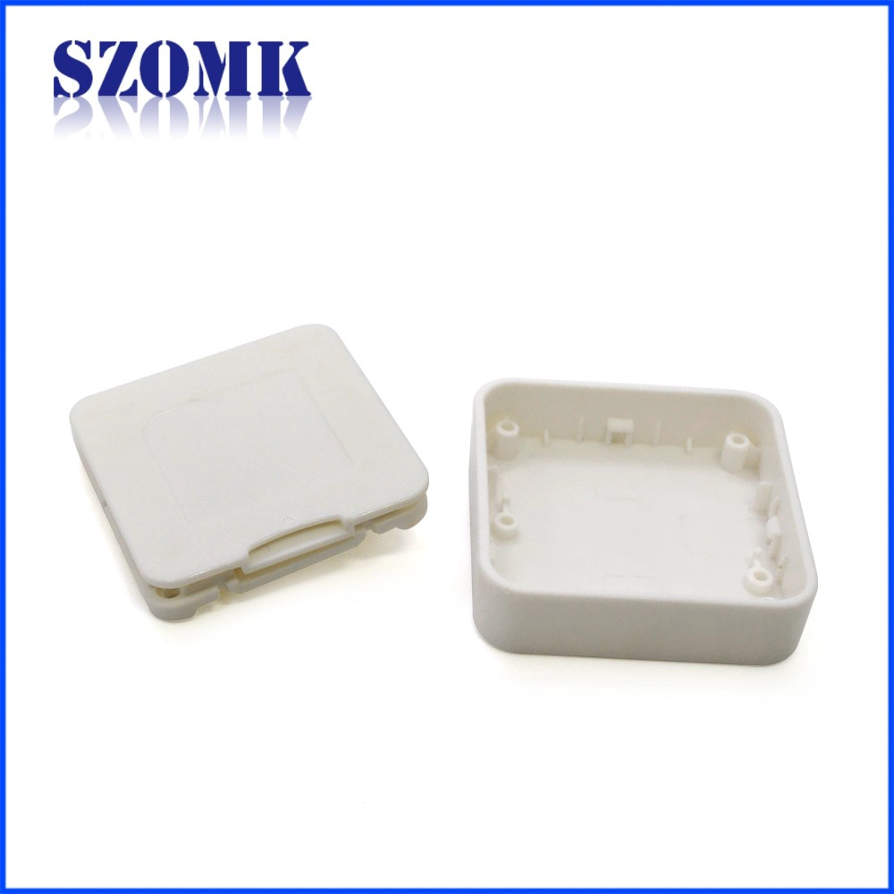 high quality small round jucion box plastic enclosures for electronic instruments AK-N-58 33*33*10mm