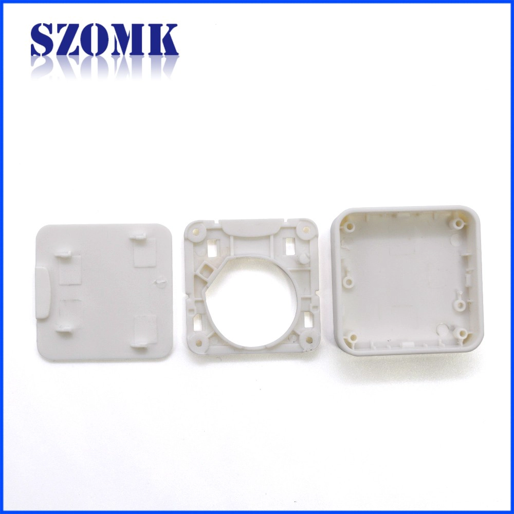 high quality small round jucion box plastic enclosures for electronic instruments AK-N-58 33*33*10mm