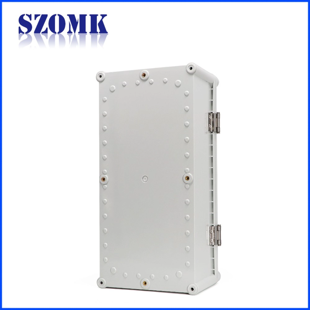 навесной корпус для электроники с защитой от непогоды IP65 szomk abs пластиковая водонепроницаемая распределительная коробка 380 * 190 * 130 мм AK-02-22T-JK коробка для защиты от атмосферных воздействий для корпусов приборов электроники