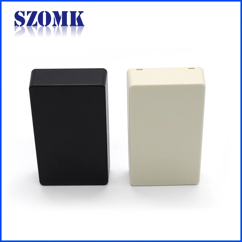 hot selling abs material electronics black plastic enclosure plastic instrument project box, plastic housing