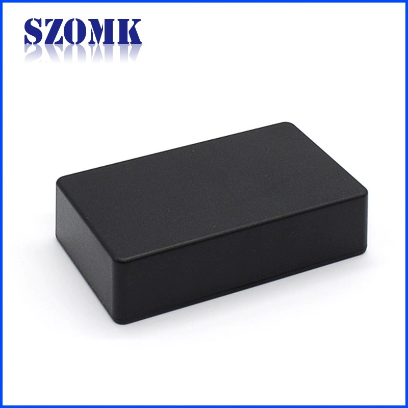 hot selling abs material electronics black plastic enclosure plastic instrument project box, plastic housing