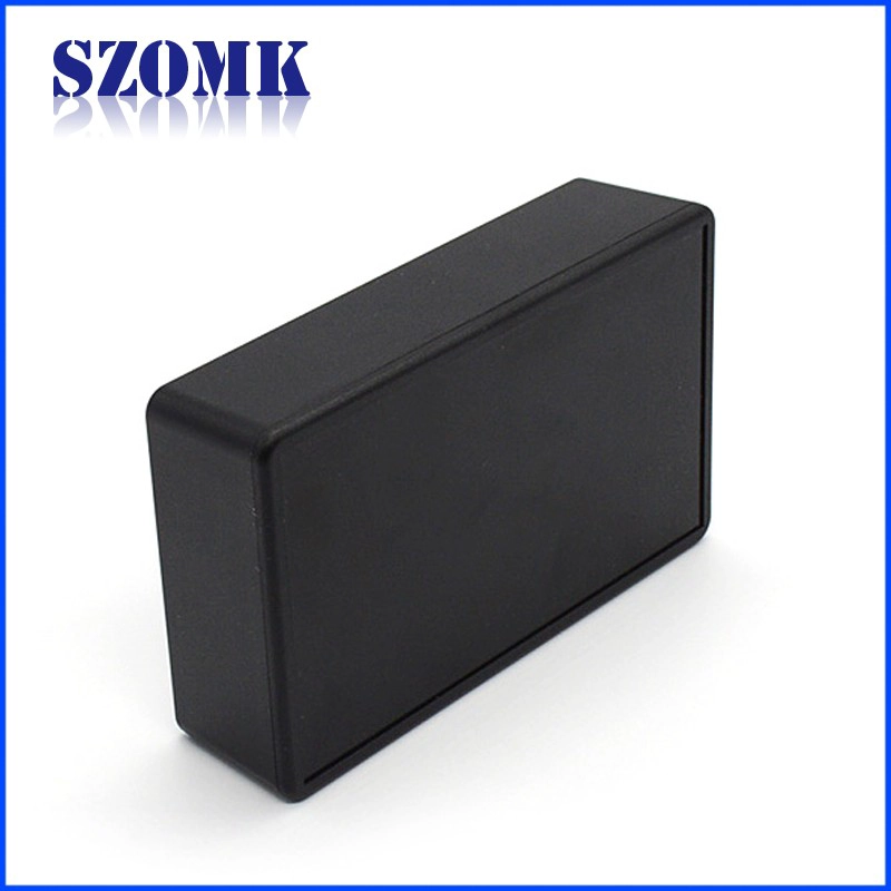 hot selling abs material electronics black plastic enclosure plastic instrument project box, plastic housing