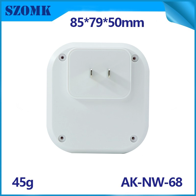 iOT smart home plastic enclosures Wireless sensor enclosures humidity and Temperature housing smoke sensing shell AK-NW--68