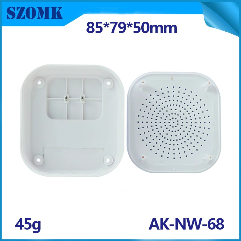 iOT smart home plastic enclosures Wireless sensor enclosures humidity and Temperature housing smoke sensing shell AK-NW--68