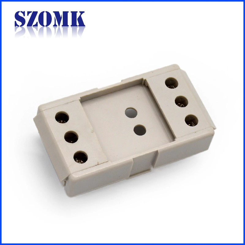 indusrial plastic din rail electronic relay enclosure manufacture plastic dinrail casing with 75*71*43mm