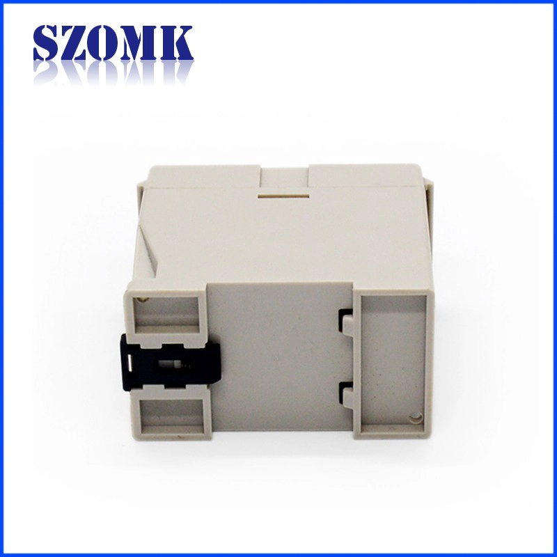 indusrial plastic din rail electronic relay enclosure manufacture plastic dinrail casing with 75*71*43mm