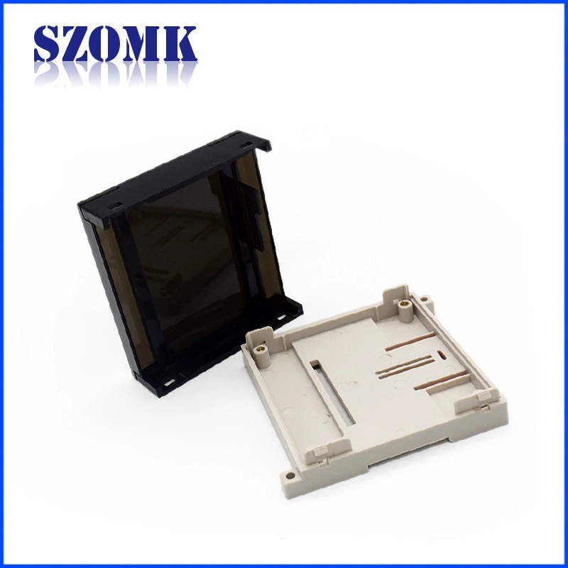 industrial plastic electronic enclosure for electronic device plasric din rail casinf with 98*98*38mm