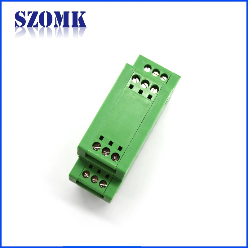 manufacture plastic junction din rail enclosure indutrial plastic casing with 80*70*26mm