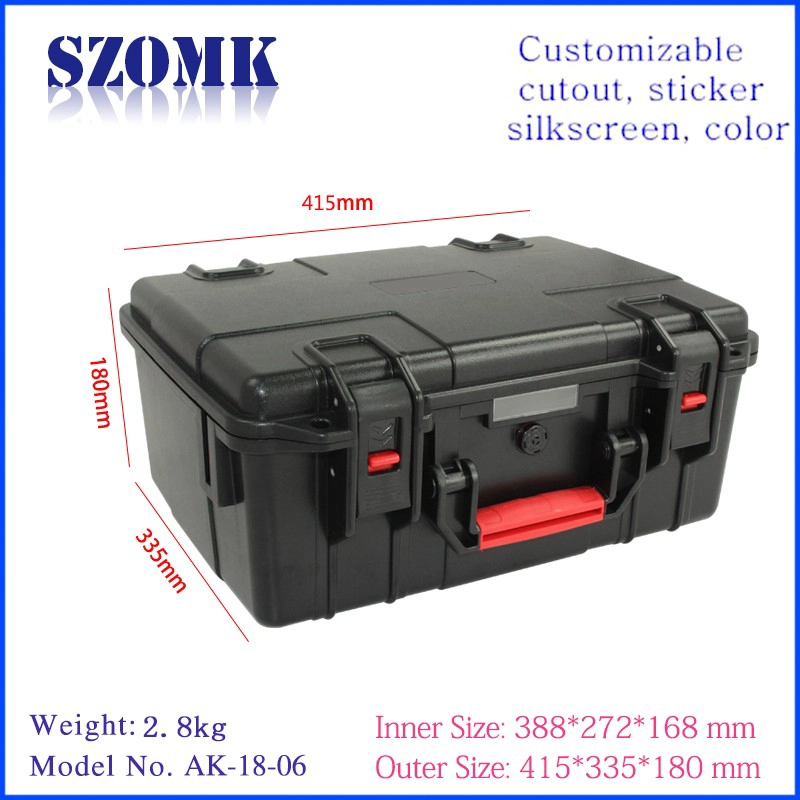 manufacture supply multi-function tool case for valuable device AK-18-06 415*335*180mm