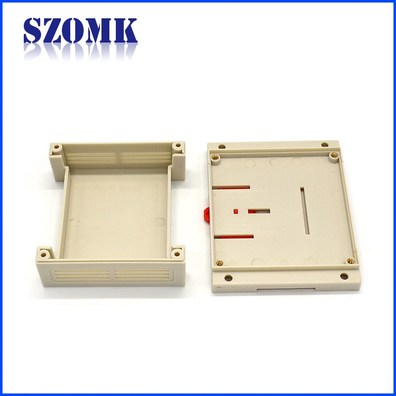 geformten Kunststoff-Elektronik-Gehäuse Kunststoff-Gehäuse PLC Hutschienengehäuse Hutschienen-Box