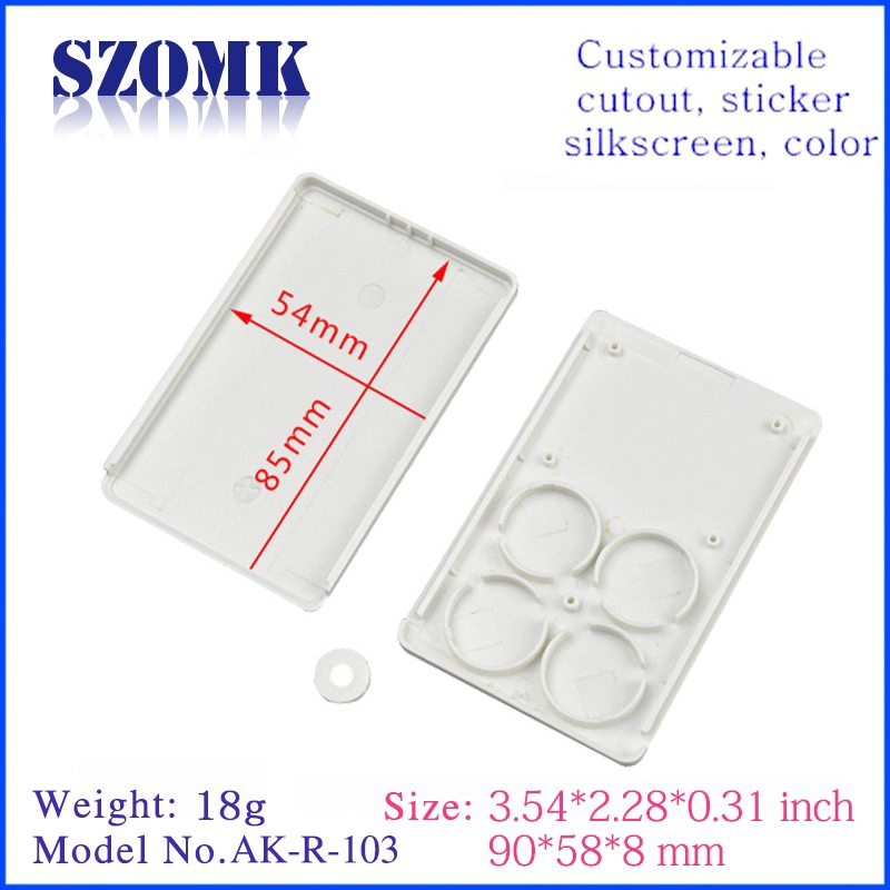 new abs IC card enclosure electronics electrical boxes