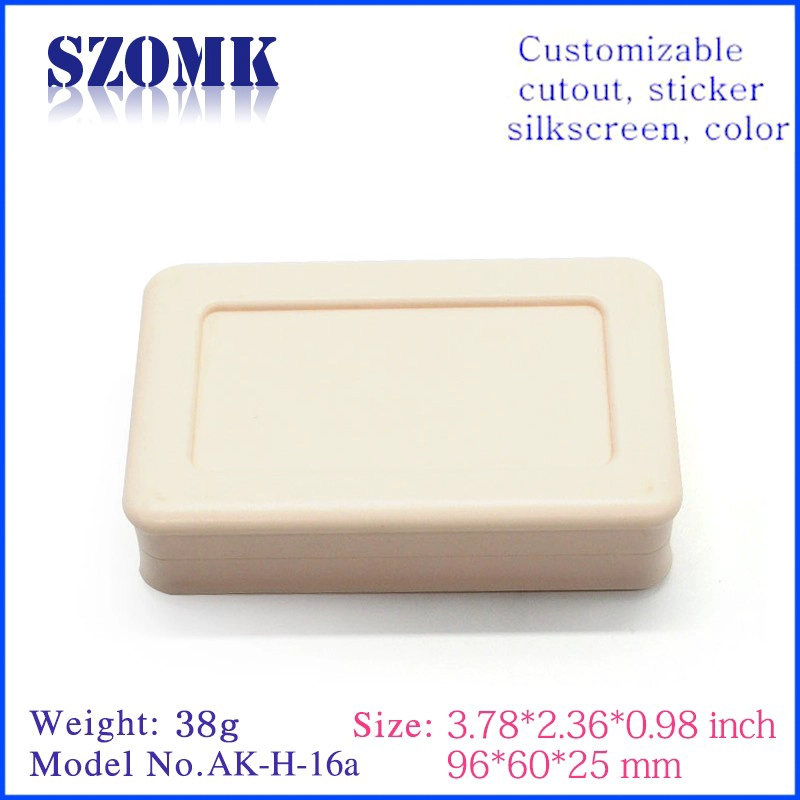 new arrival plastic enclosure junction box abs project housing for pcb design instrument enclosure