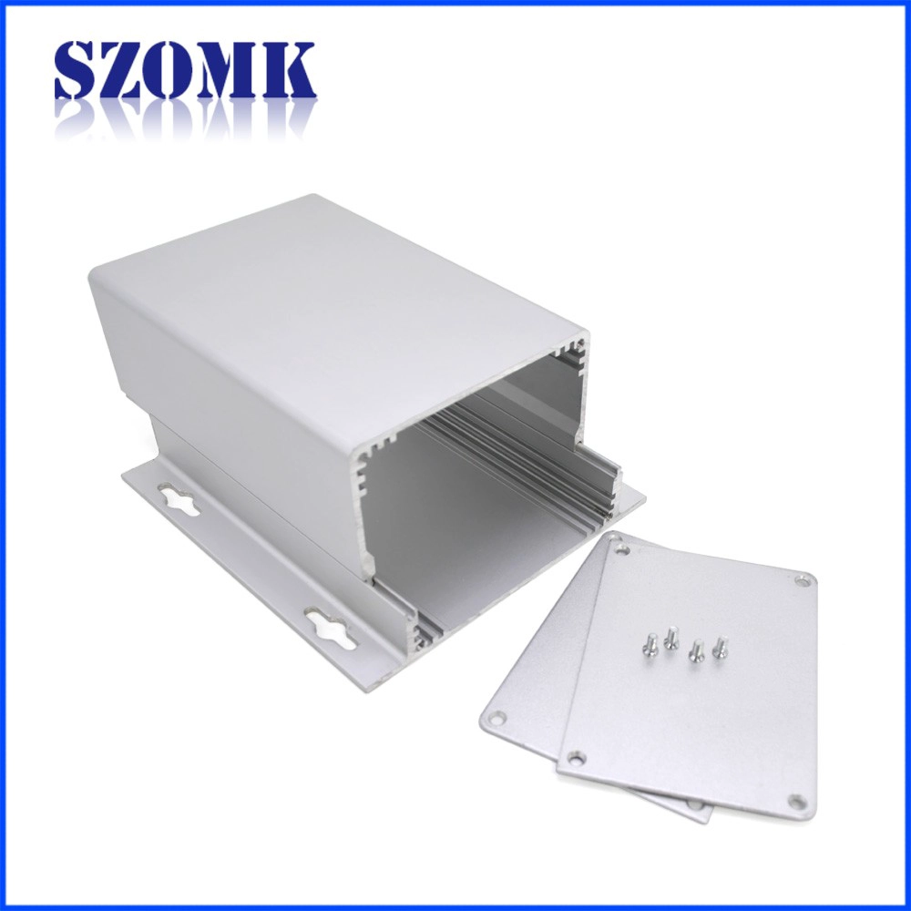 new design instrument aluminum profile enclosure metal junction box size 130*120*65mm