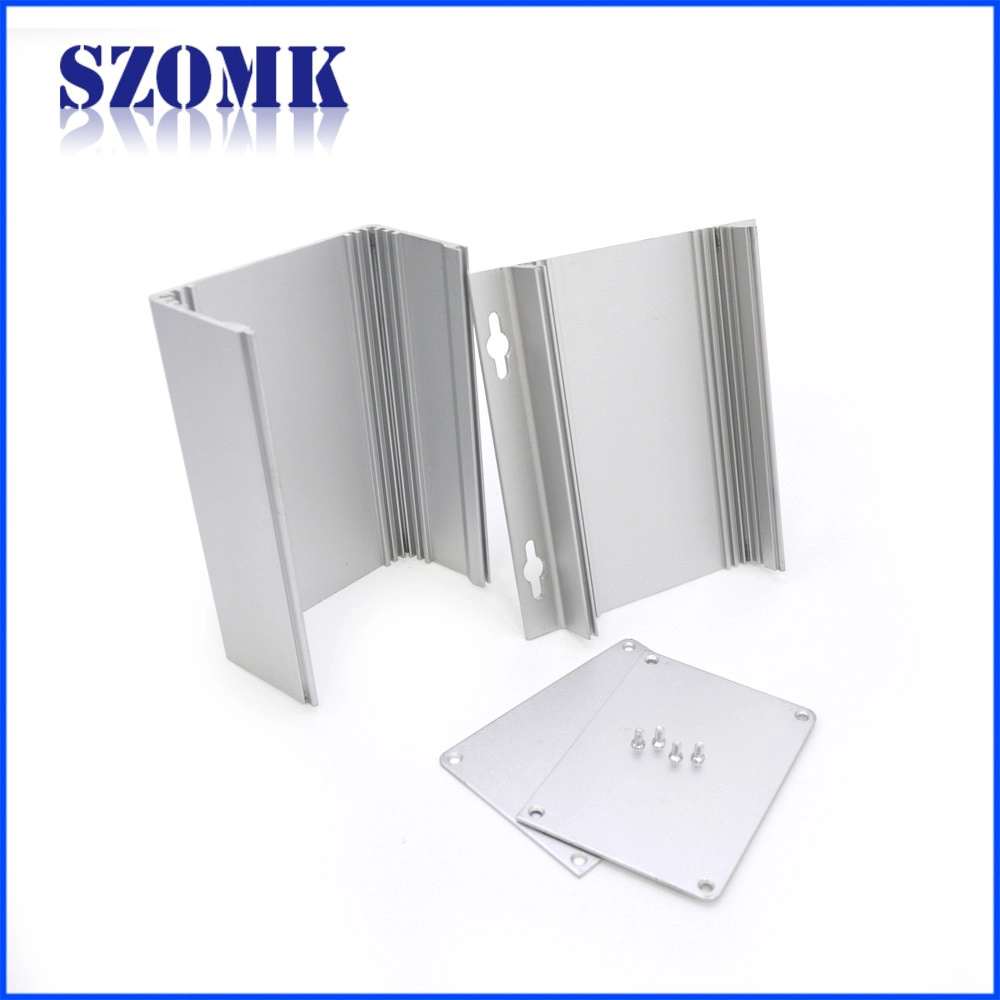 new design instrument aluminum profile enclosure metal junction box size 130*120*65mm