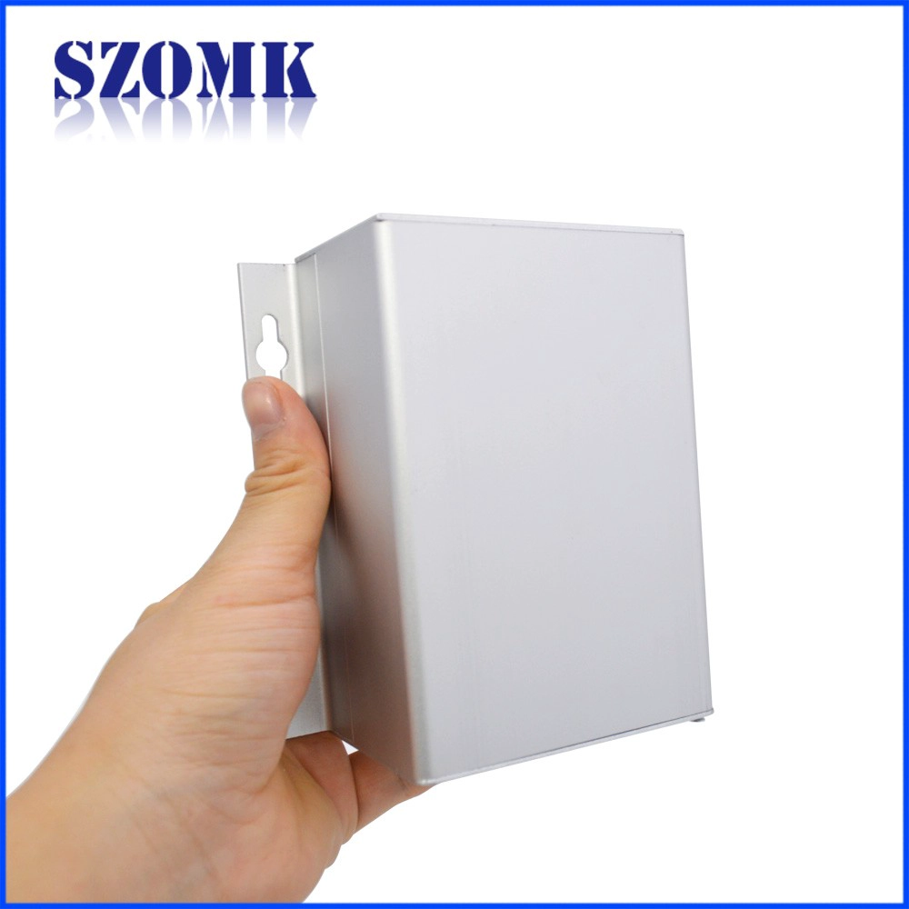new design instrument aluminum profile enclosure metal junction box size 130*120*65mm