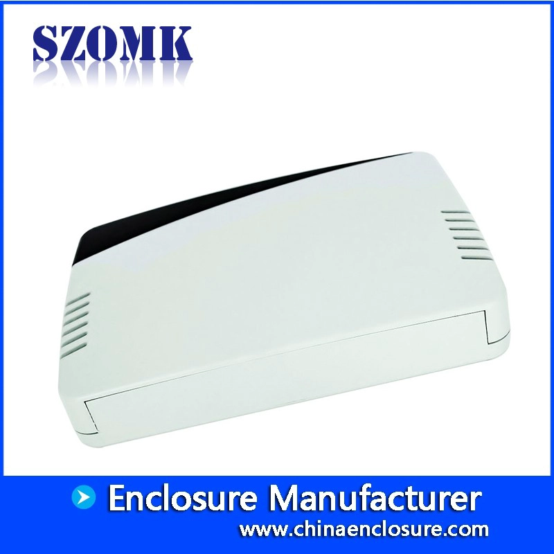 new design network switch case plastic housing for instruments AK-NW-12 173*125*30mm