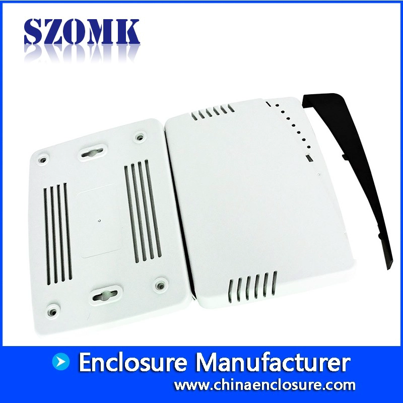 new design network switch case plastic housing for instruments AK-NW-12 173*125*30mm