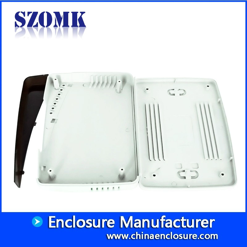 new design network switch case plastic housing for instruments AK-NW-12 173*125*30mm