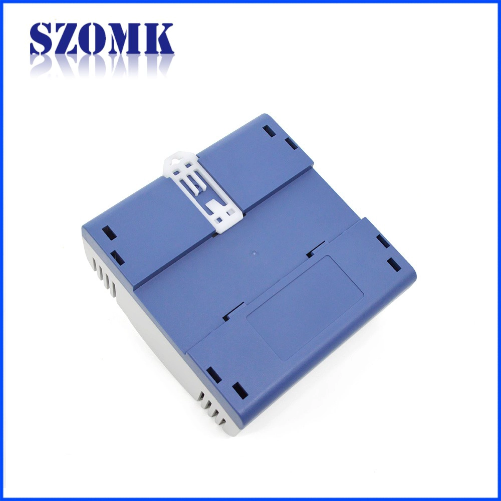 新款107 X 112 X 56 mm abs塑料DIN导轨接线盒/ AK-DR-58