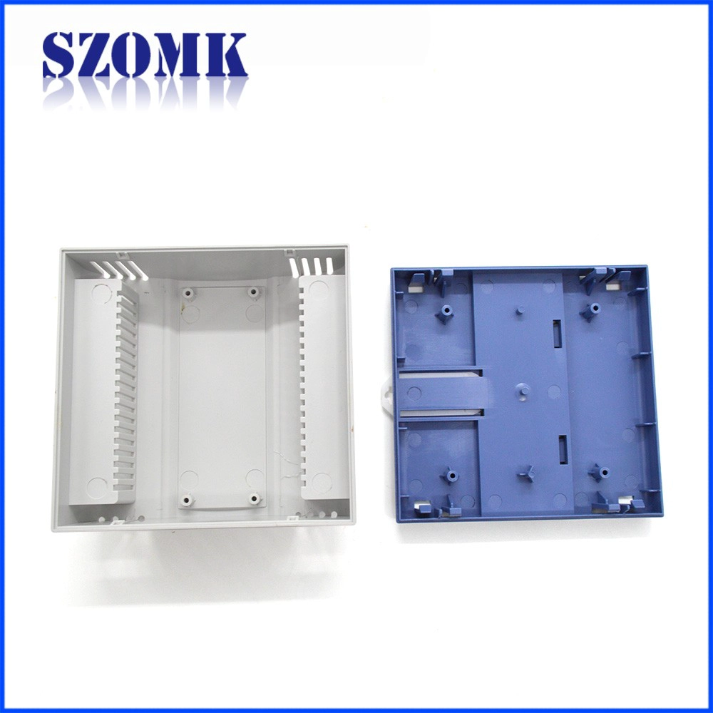 新款107 X 112 X 56 mm abs塑料DIN导轨接线盒/ AK-DR-58