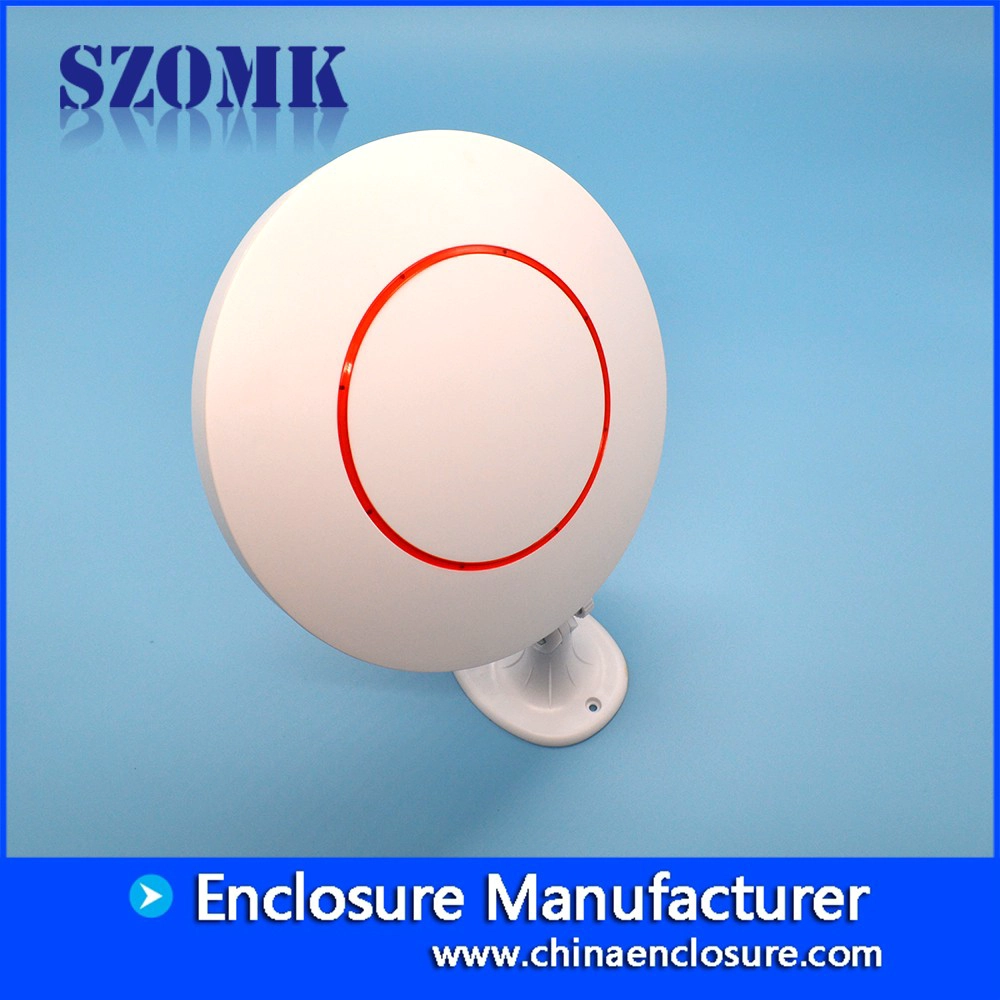 new style whtie color rounded network wireless router electrical plastic enclosure AK-NW-42