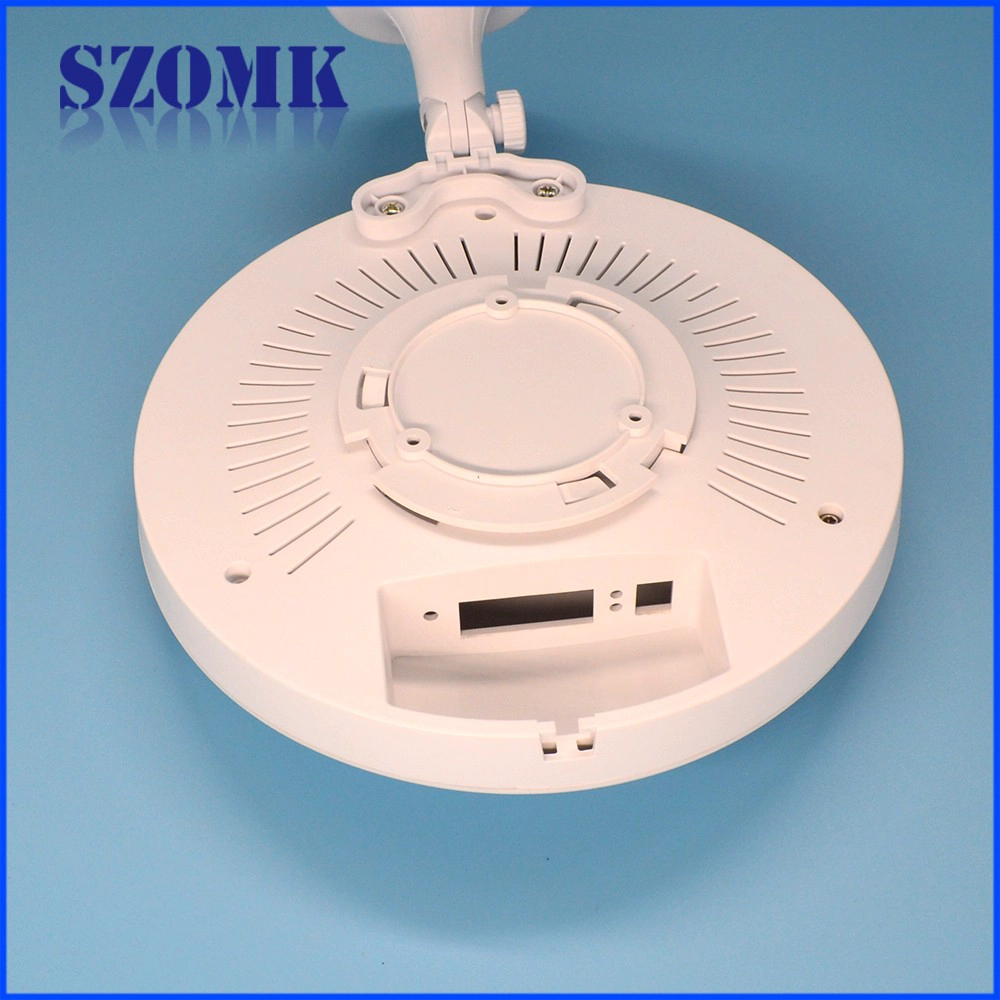 new style whtie color rounded network wireless router electrical plastic enclosure AK-NW-42