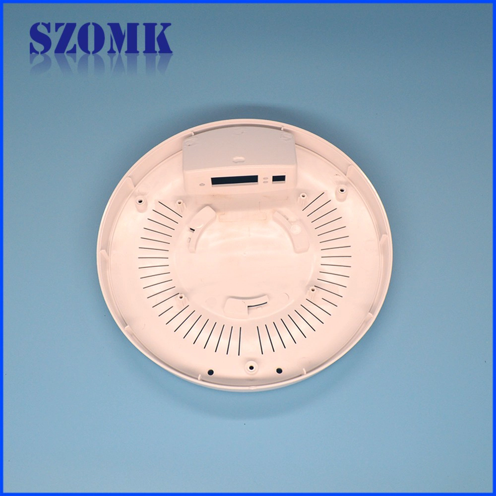 new style whtie color rounded network wireless router electrical plastic enclosure AK-NW-42