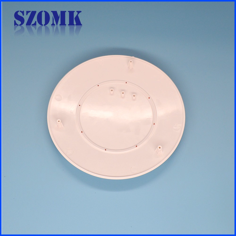 new style whtie color rounded network wireless router electrical plastic enclosure AK-NW-42