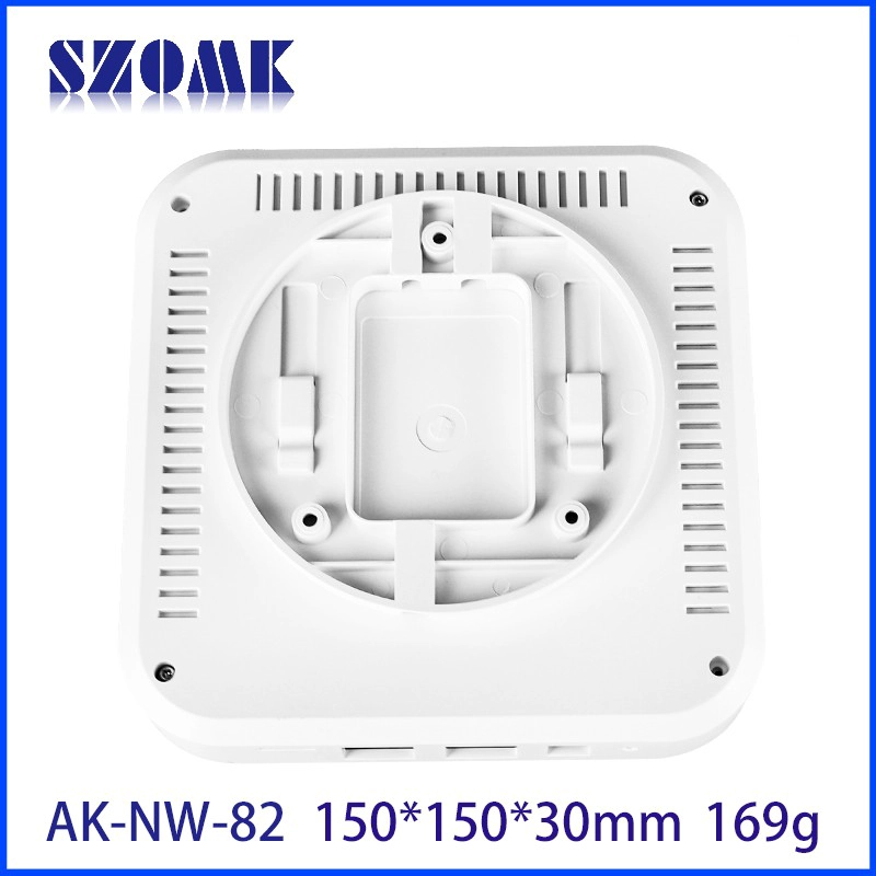 new type plastic net working housing WIFI router enclosure AK-NW-82 150*150*30