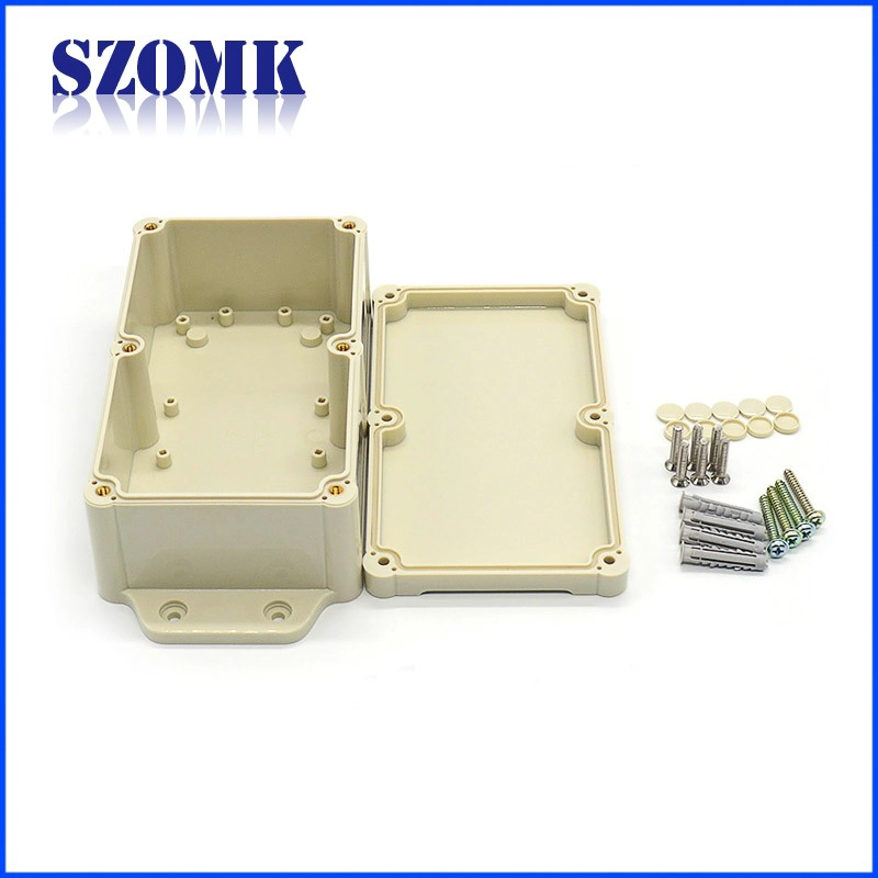 Plastic waterproof outdoor enclosure Plastic wall enclosure szomk enclosure with 200 (L) * 90 (W) * 60 (H) mm
