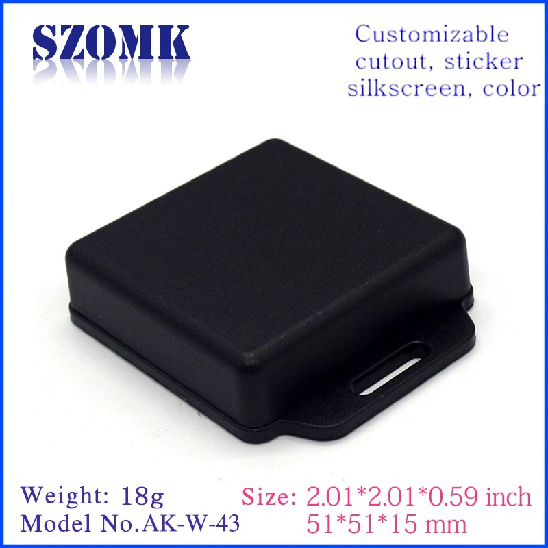 plastic PCB Instrument Box Enclosure Electronic Project Case Shell DIY 100*76*35mm Hot Sale