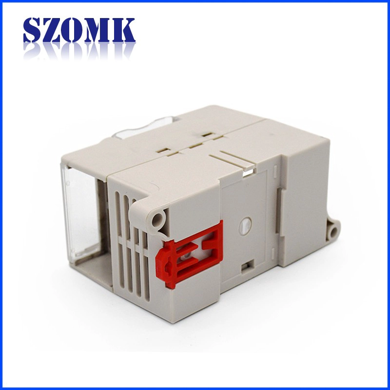 plastic din rail enclosure custom plastic housing form szomk