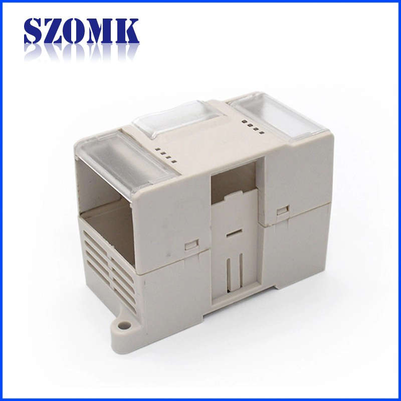 plastic din rail enclosure custom plastic housing form szomk