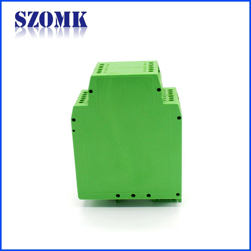 plastic dinrail enclosure for electronics project manufature plastic casing with 80*98*40mm