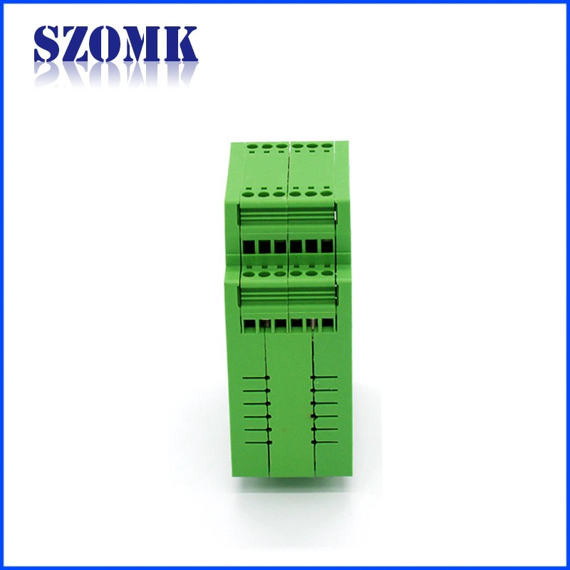 plastic dinrail enclosure for electronics project manufature plastic casing with 80*98*40mm